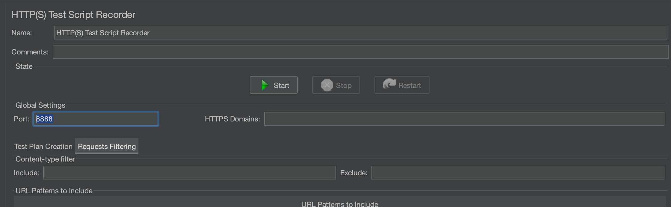 Firefox Proxy Configuration